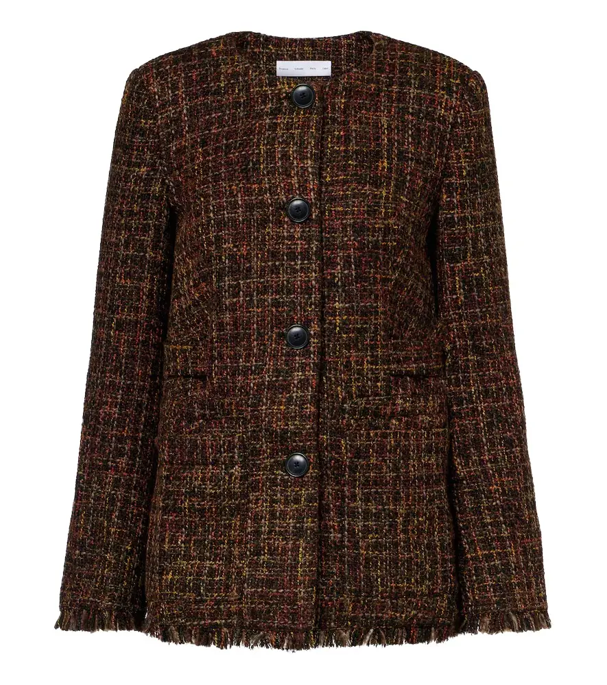 Proenza Schouler White Label Aurelia bouclé jacket