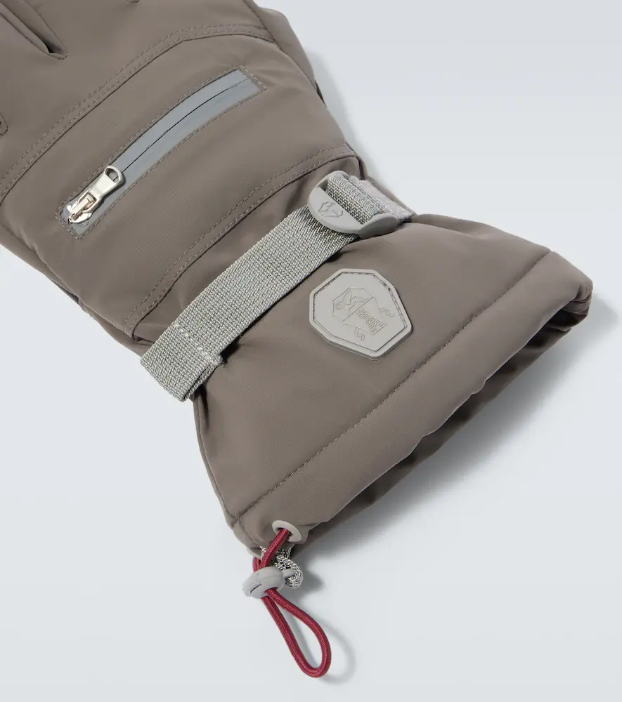 Brunello Cucinelli Leather-trimmed ski gloves | Thumbnail 2 Brunello Cucinelli Leather-trimmed ski gloves | Thumbnail 2