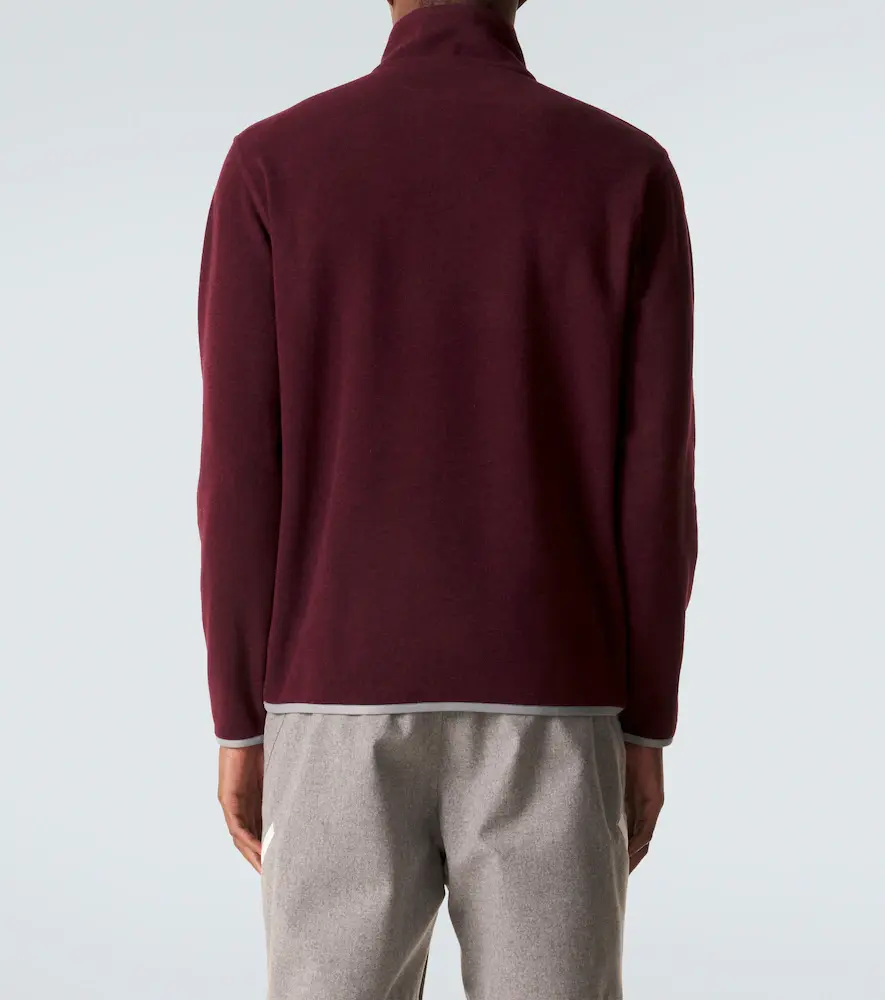 Brunello Cucinelli Cashmere and cotton-blend half-zip sweatshirt | Thumbnail 5 Brunello Cucinelli Cashmere and cotton-blend half-zip sweatshirt | Thumbnail 5