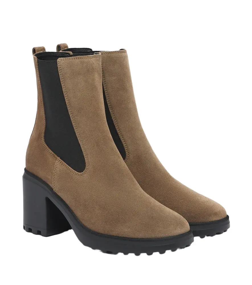 Hogan H724 suede ankle boots