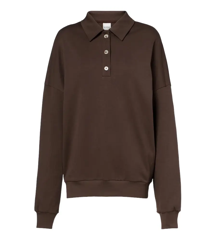 NORBA Cotton polo sweater