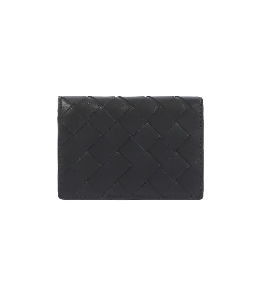 Intrecciato leather card holder Intrecciato leather card holder