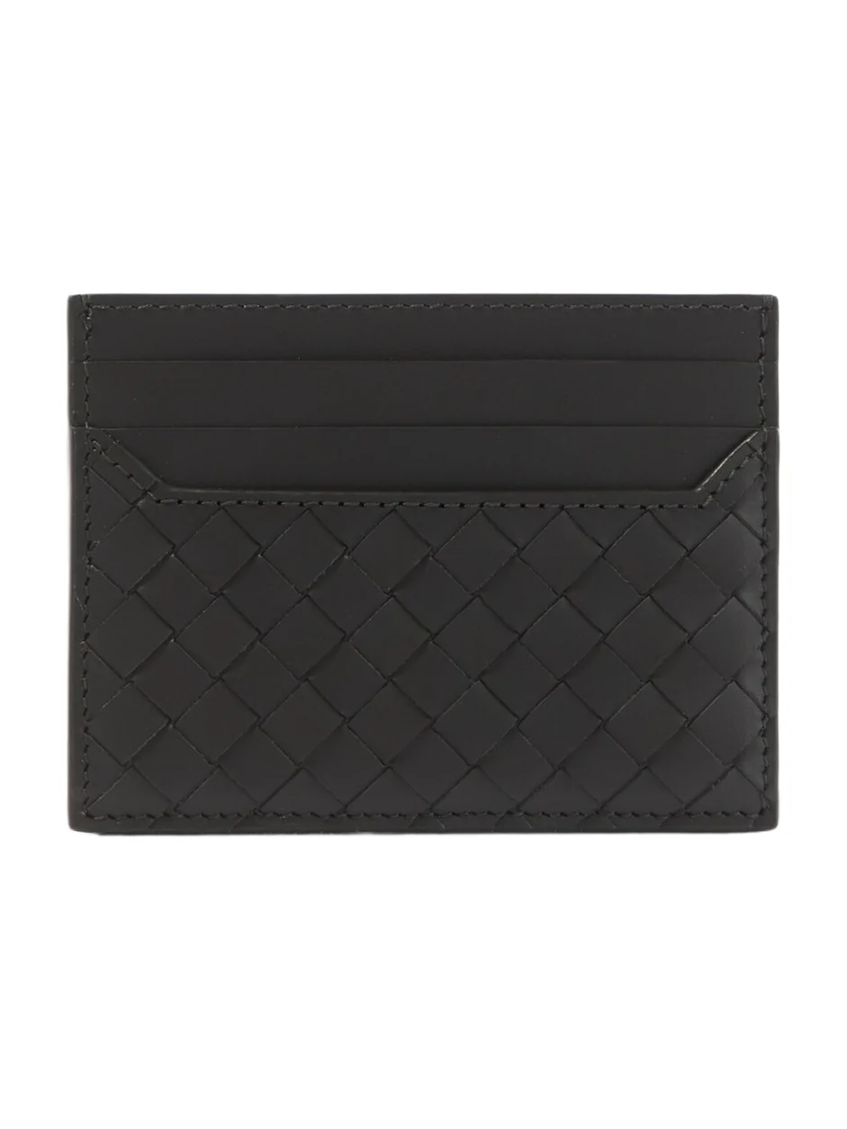 Bottega Veneta Intrecciato leather card holder