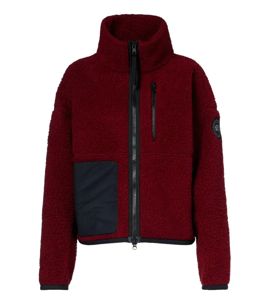 Simcoe wool-blend fleece jacket