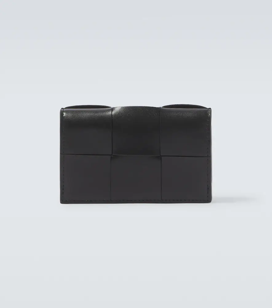 Bottega Veneta Intreccio cassette leather card holder | Thumbnail 3 Bottega Veneta Intreccio cassette leather card holder | Thumbnail 3