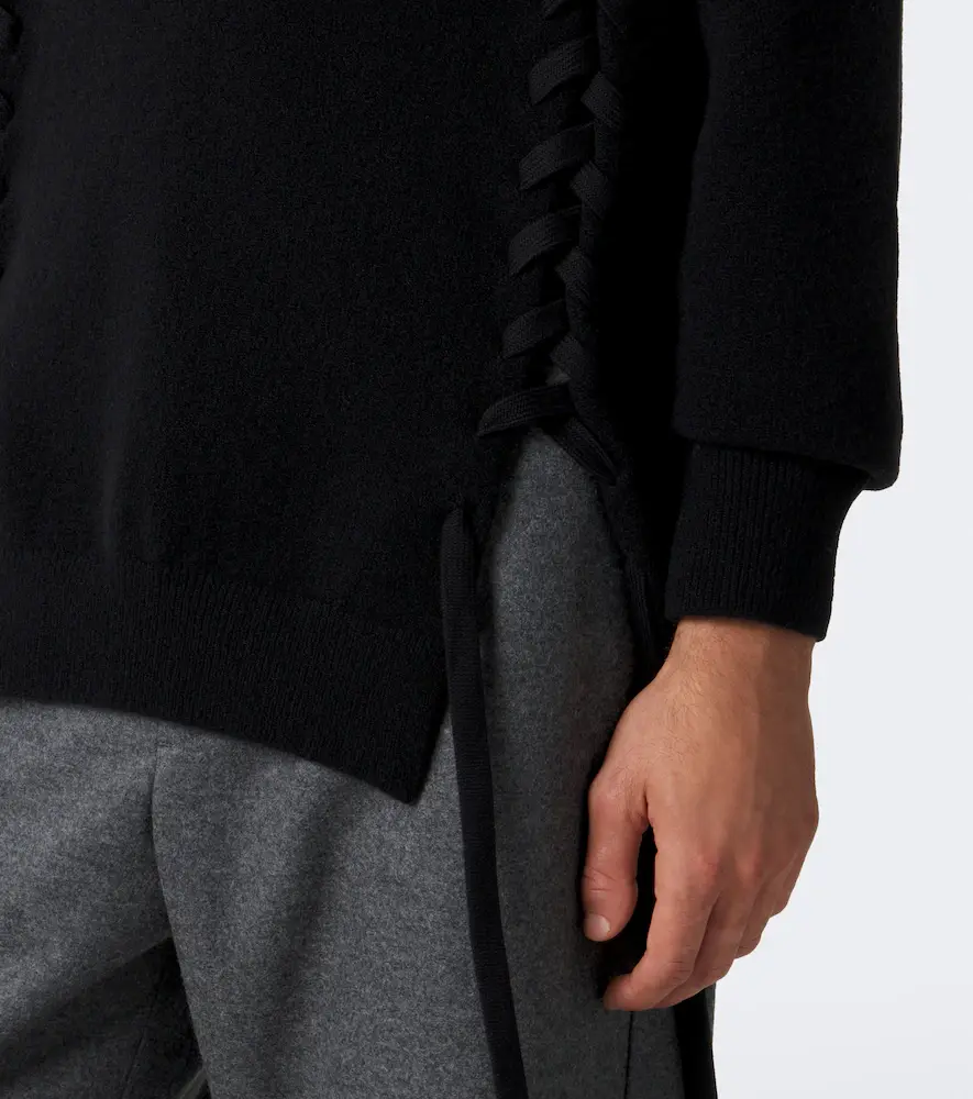 Simone Rocha Braided wool-blend sweater | Thumbnail 3