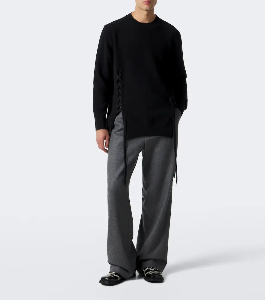 Simone Rocha Braided wool-blend sweater | Thumbnail 4