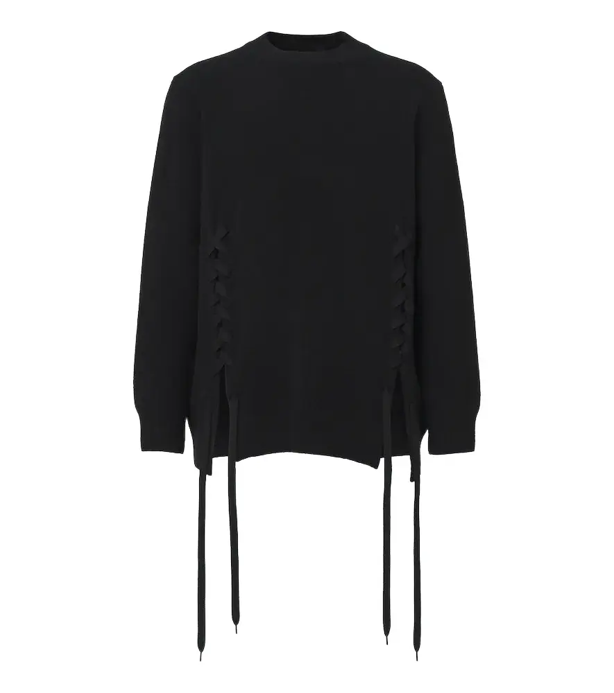 Simone Rocha Braided wool-blend sweater