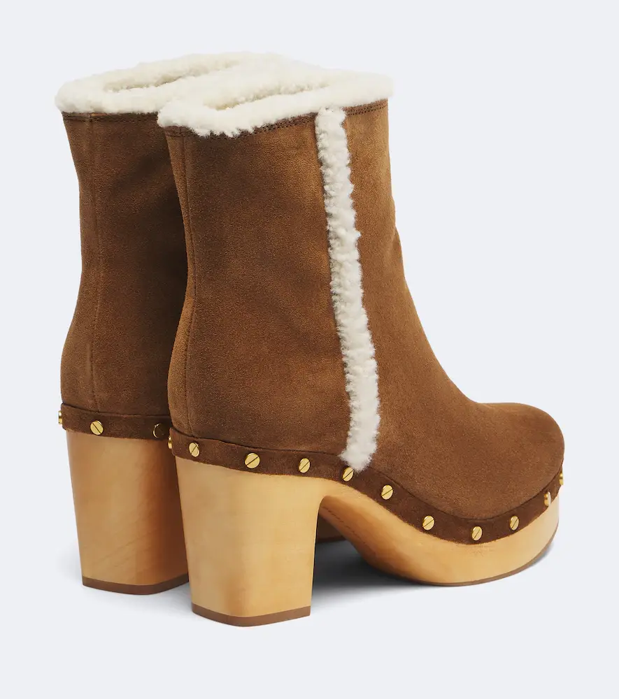 Veronica Beard Loreen studded suede ankle boots | Thumbnail 2 Veronica Beard Loreen studded suede ankle boots | Thumbnail 2