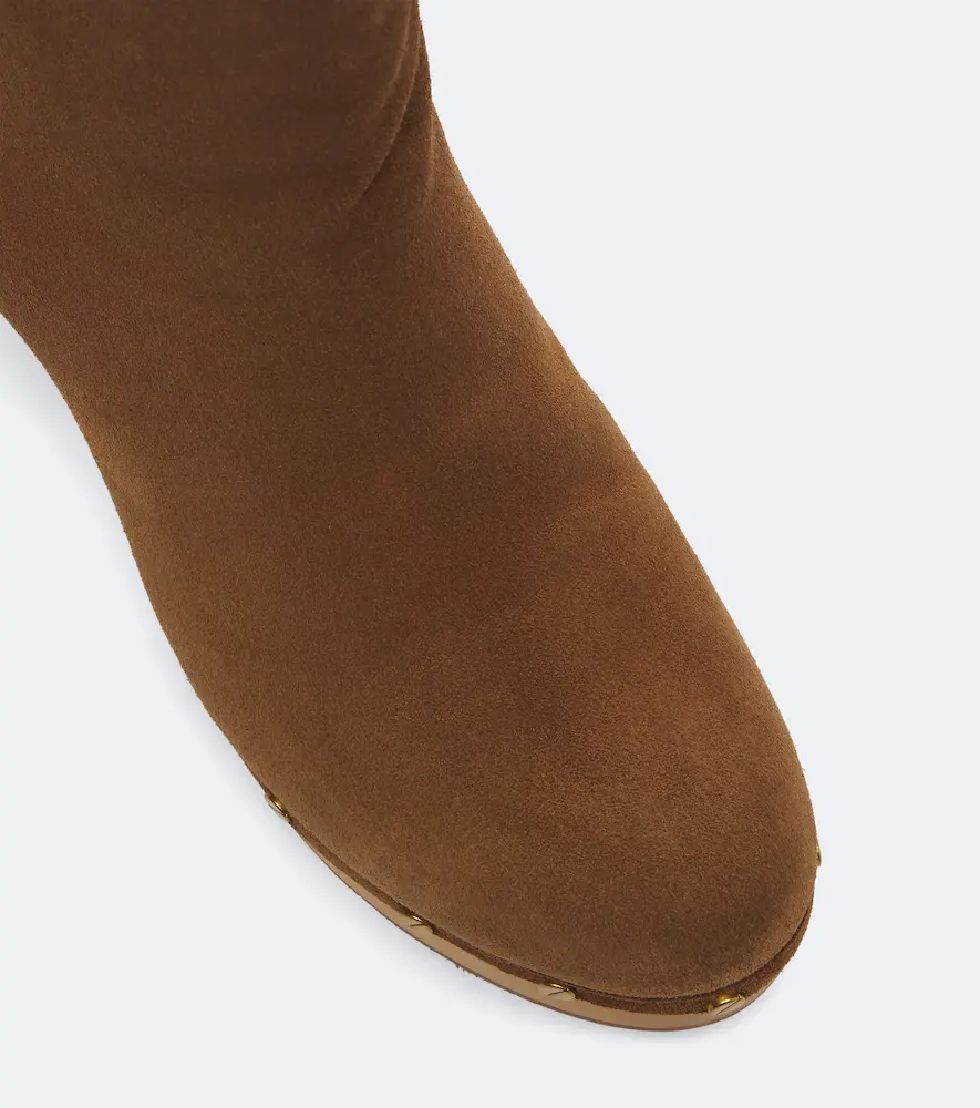 Veronica Beard Loreen studded suede ankle boots | Thumbnail 4 Veronica Beard Loreen studded suede ankle boots | Thumbnail 4