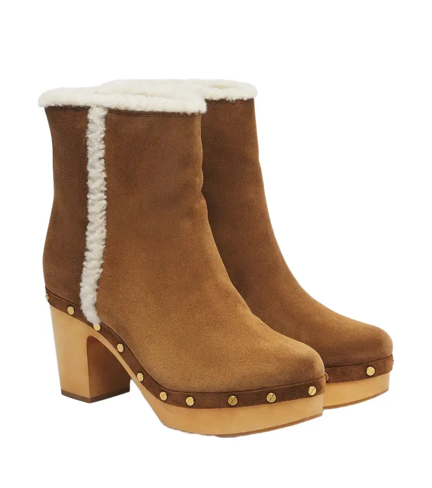 Loreen studded suede ankle boots Loreen studded suede ankle boots
