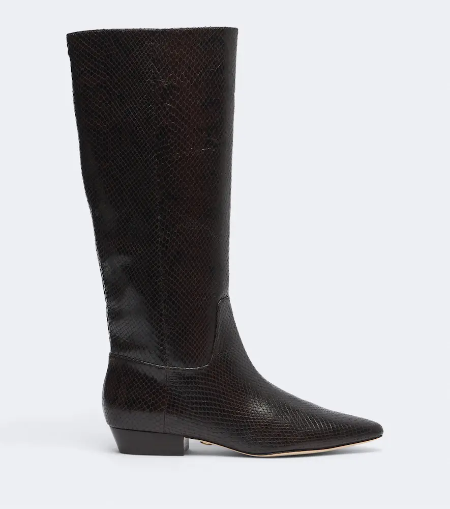 Veronica Beard Gabrielle leather knee-high boots | Thumbnail 4 Veronica Beard Gabrielle leather knee-high boots | Thumbnail 4
