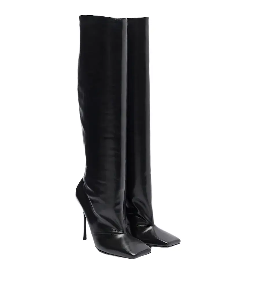 Dolce & Gabbana Leather knee-high boots