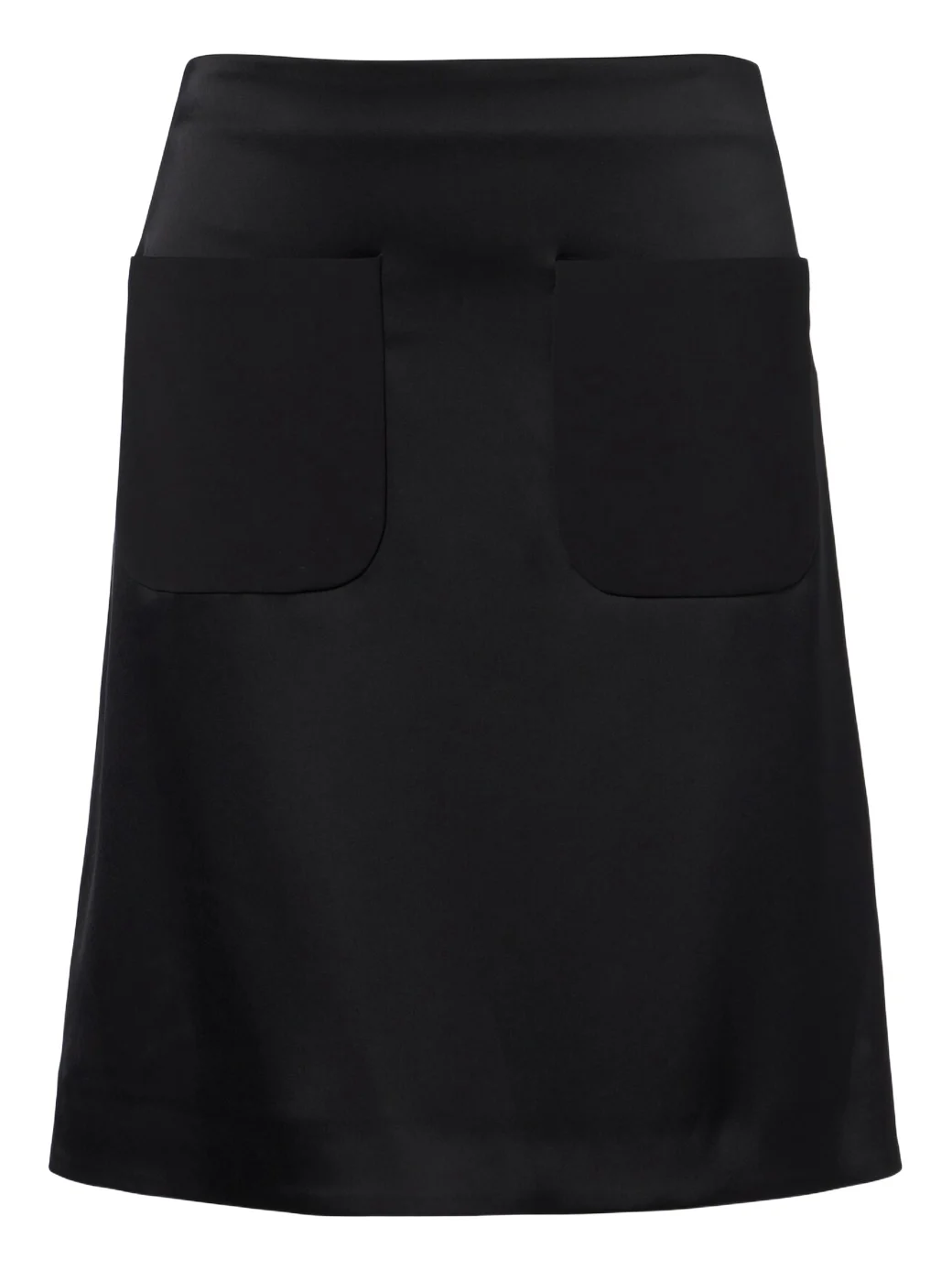 Courrèges Courrèges Satin pencil skirt