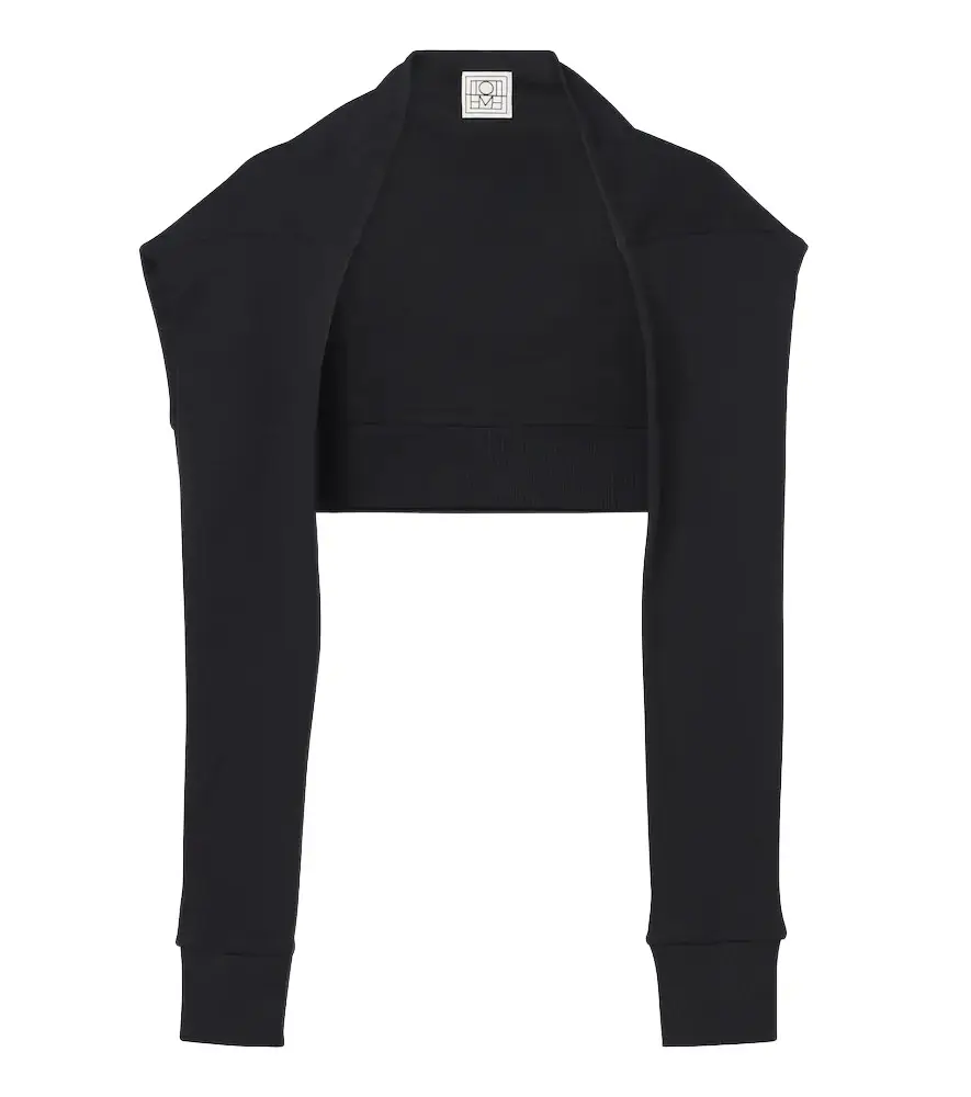 TOTEME Cotton jersey scarf