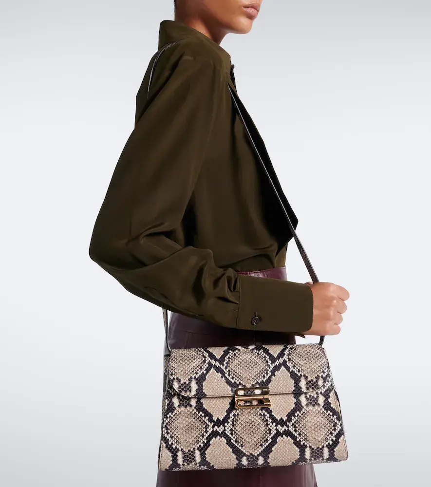 Victoria Beckham Dorian Trapeze leather shoulder bag | Thumbnail 4