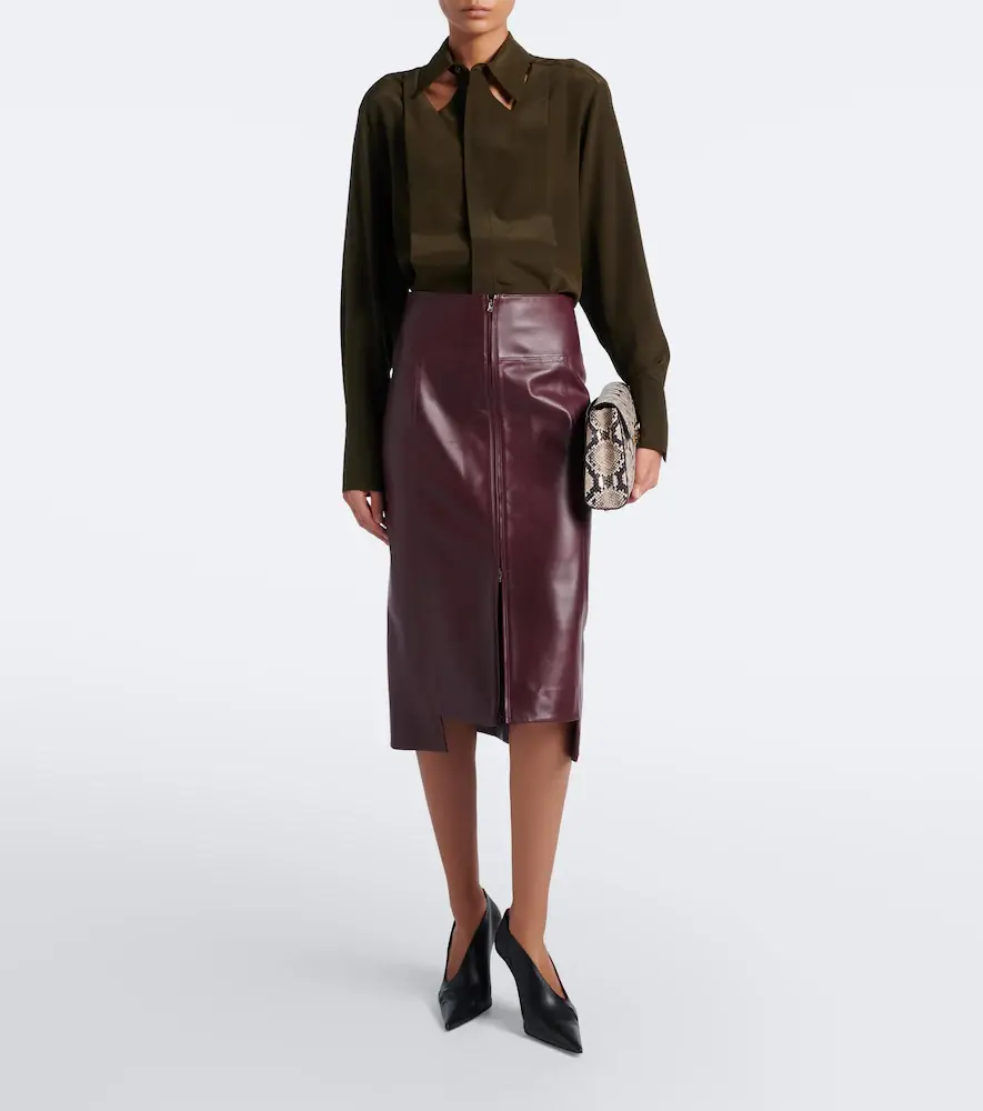 Victoria Beckham Dorian Trapeze leather shoulder bag | Thumbnail 6