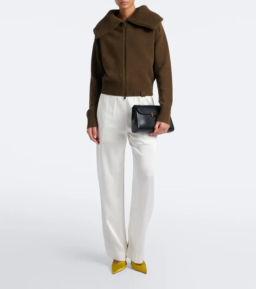 Victoria Beckham Dorian Trapeze leather shoulder bag | Thumbnail 6