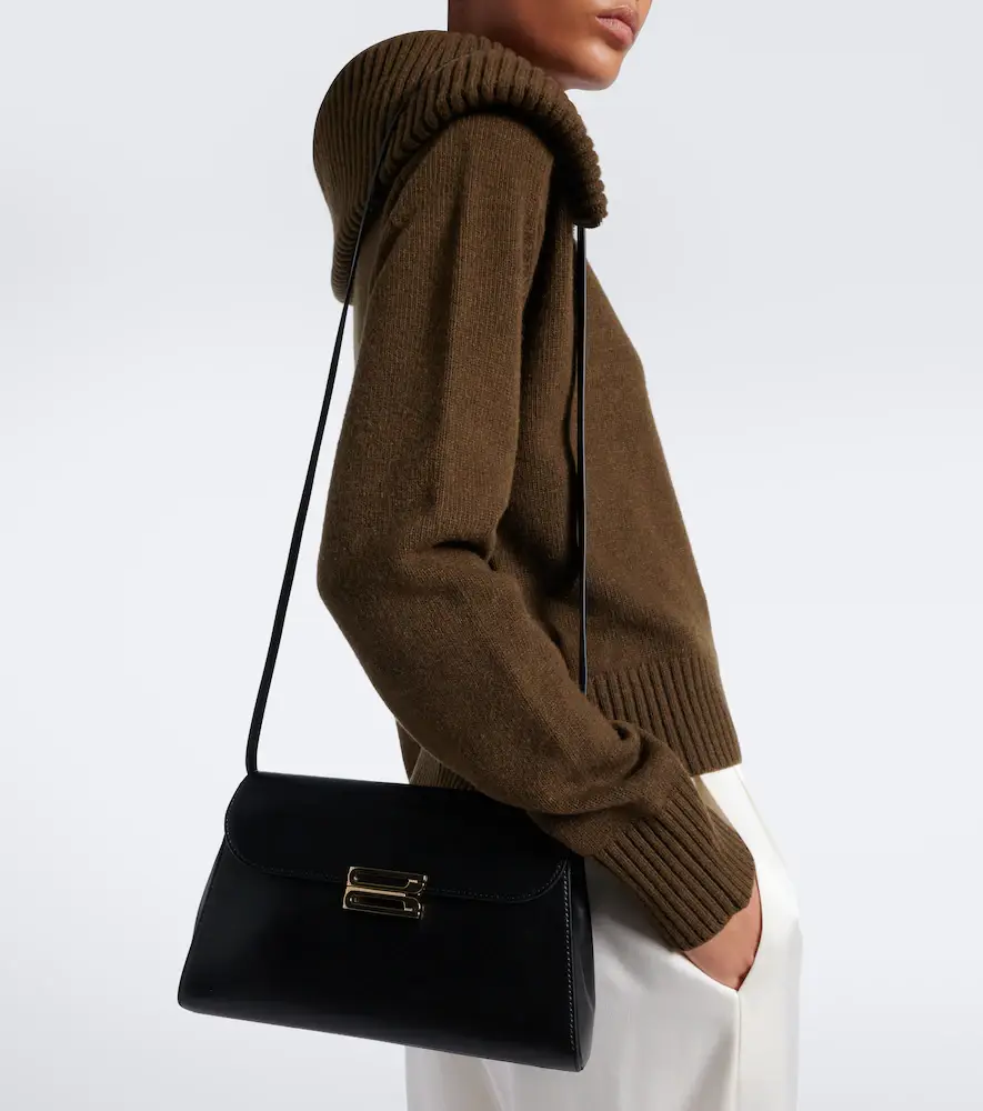 Victoria Beckham Dorian Trapeze leather shoulder bag | Thumbnail 7