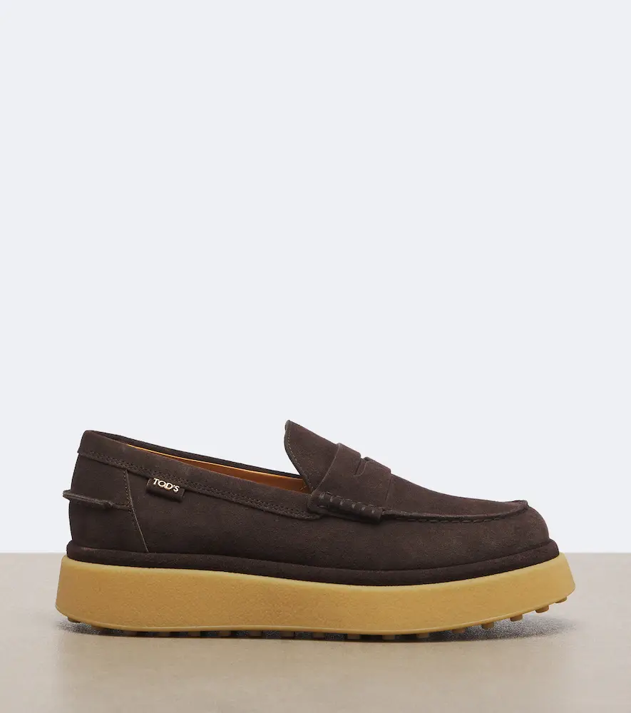 Tod's Suede platform loafers | Thumbnail 2