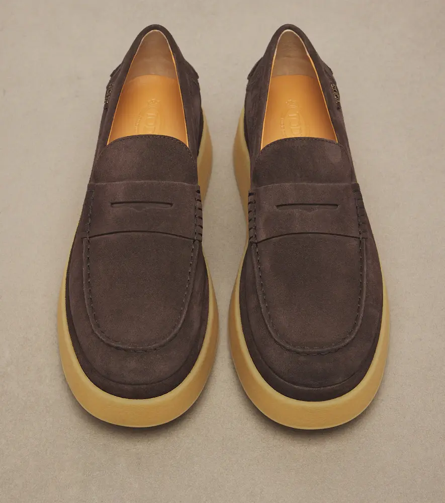 Tod's Suede platform loafers | Thumbnail 3