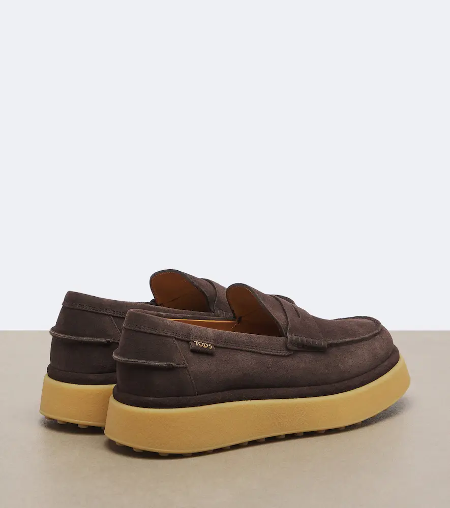 Tod's Suede platform loafers | Thumbnail 4
