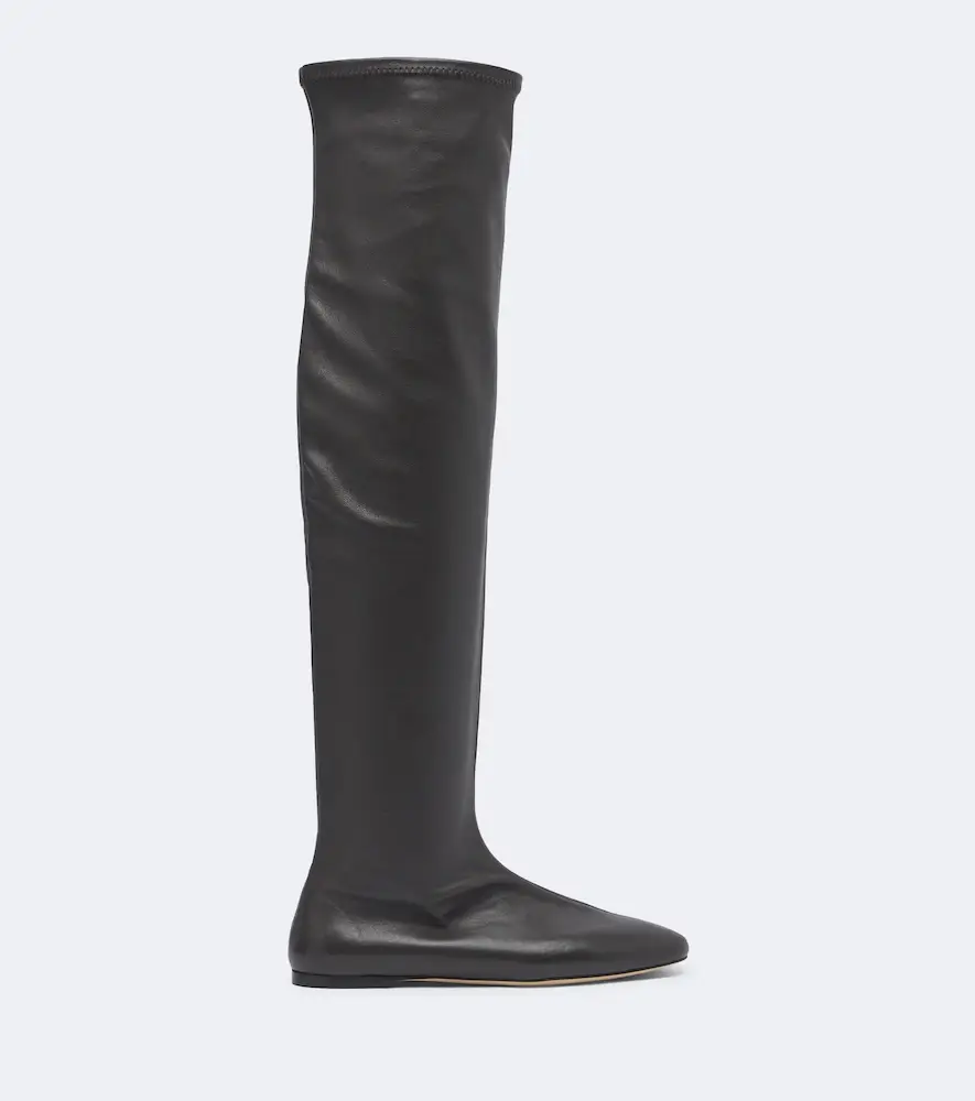 TOTEME Leather over-the-knee boots | Thumbnail 4 TOTEME Leather over-the-knee boots | Thumbnail 4
