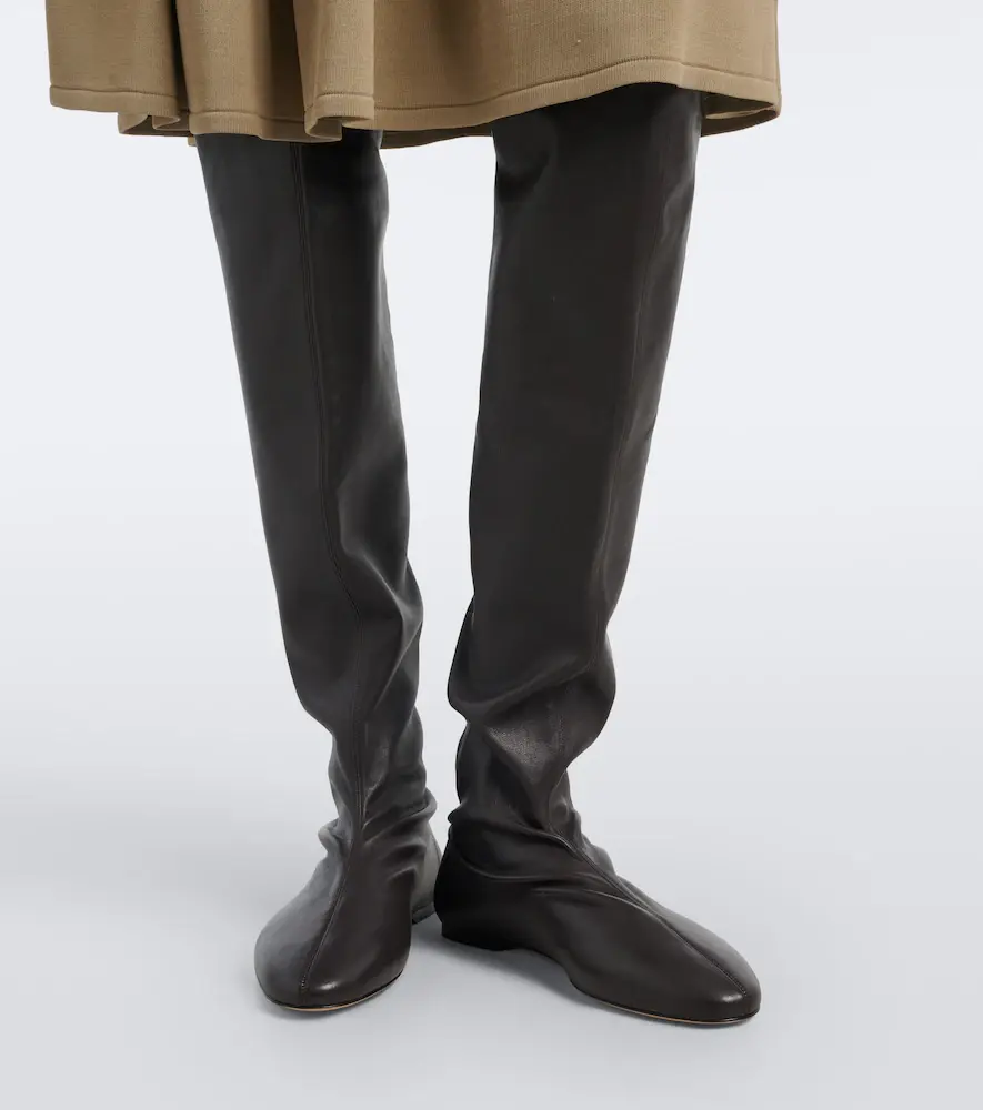 TOTEME Leather over-the-knee boots | Thumbnail 6 TOTEME Leather over-the-knee boots | Thumbnail 6