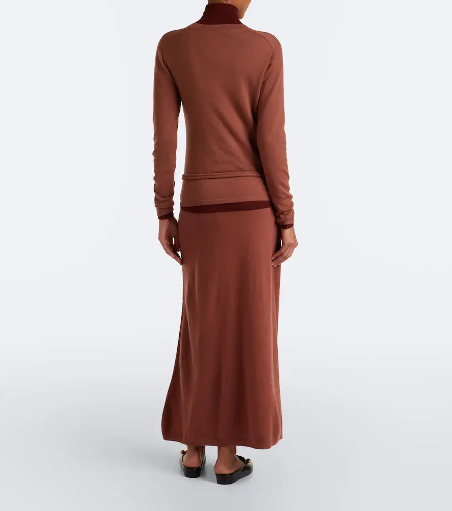 Max Mara Knitted cashmere maxi skirt | Thumbnail 6 Max Mara Knitted cashmere maxi skirt | Thumbnail 6