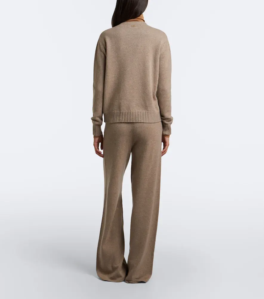 Max Mara Knitted cashmere wide-leg pants | Thumbnail 3 Max Mara Knitted cashmere wide-leg pants | Thumbnail 3