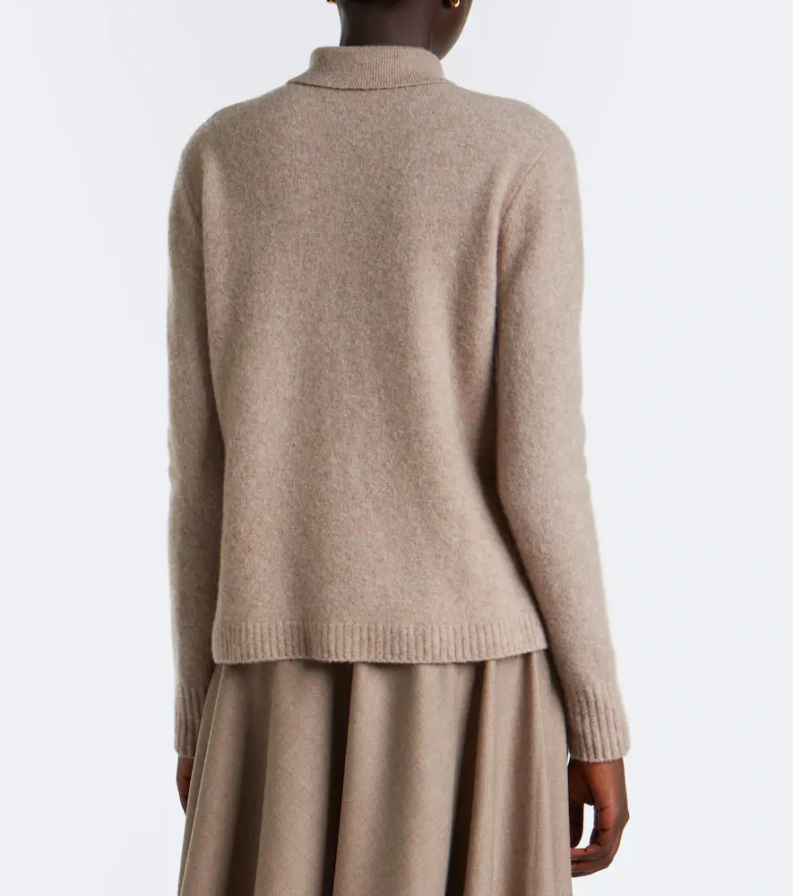 Max Mara Knitted cashmere-blend cardigan | Thumbnail 4 Max Mara Knitted cashmere-blend cardigan | Thumbnail 4