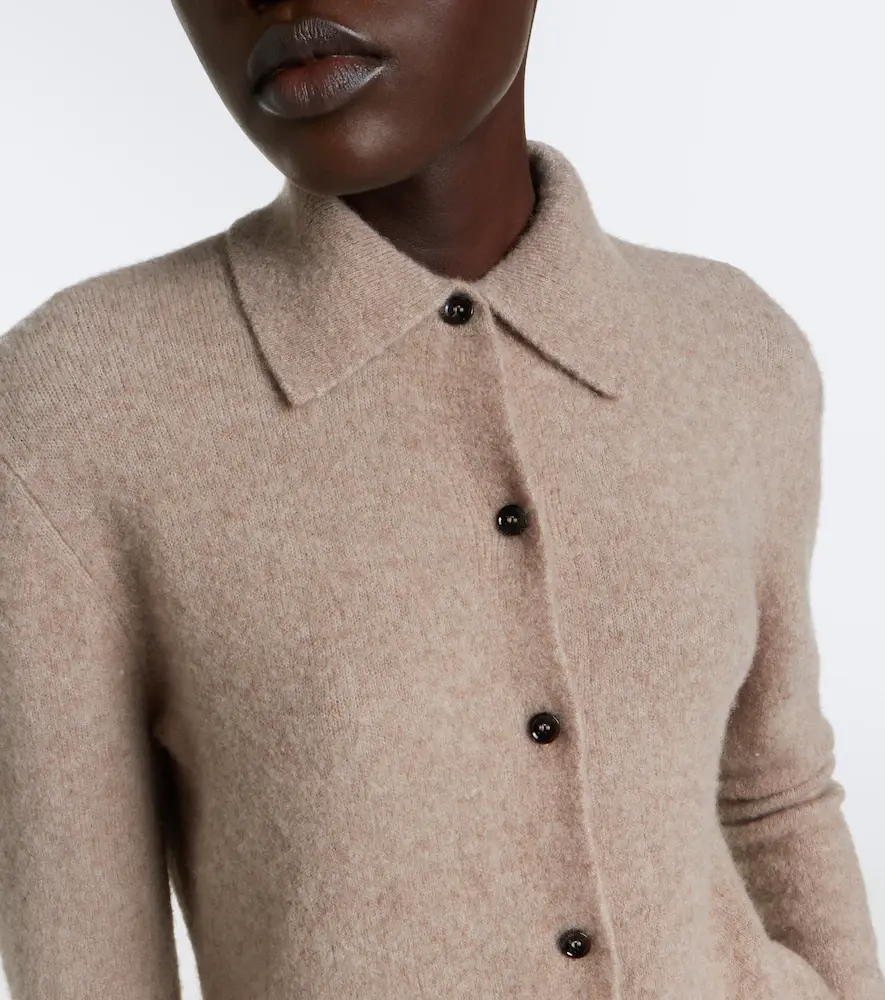 Max Mara Knitted cashmere-blend cardigan | Thumbnail 6 Max Mara Knitted cashmere-blend cardigan | Thumbnail 6