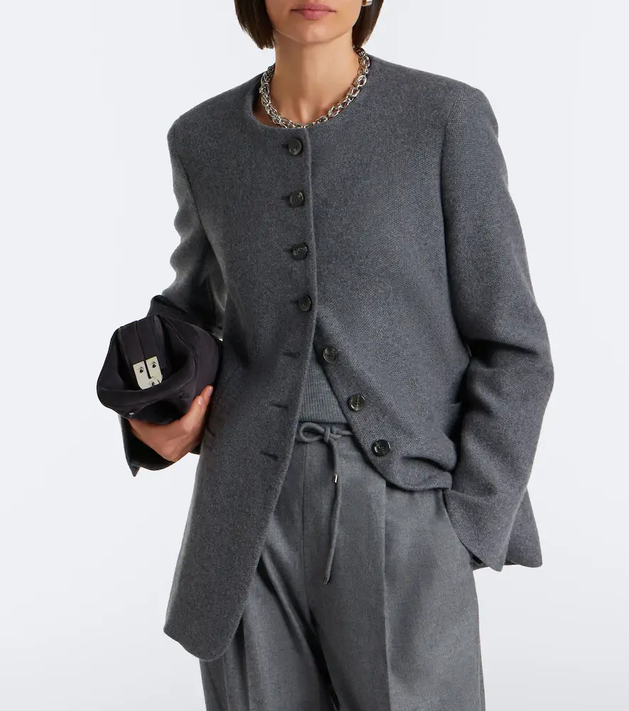Max Mara Cashmere bouclé jacket | Thumbnail 2 Max Mara Cashmere bouclé jacket | Thumbnail 2
