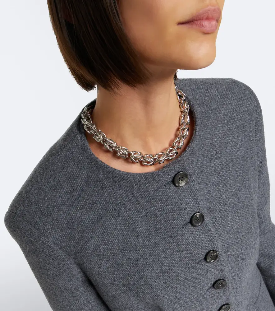 Max Mara Cashmere bouclé jacket | Thumbnail 6 Max Mara Cashmere bouclé jacket | Thumbnail 6