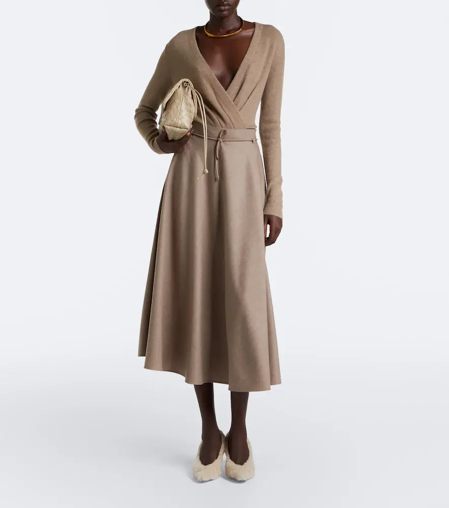 Max Mara Draped ribbed-knit cashmere bodysuit | Thumbnail 2 Max Mara Draped ribbed-knit cashmere bodysuit | Thumbnail 2
