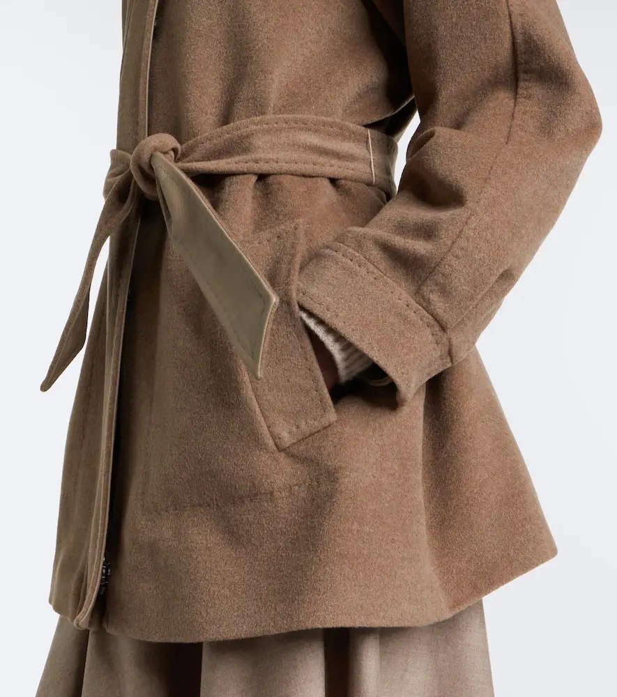 Max Mara Cashmere wrap coat | Thumbnail 8 Max Mara Cashmere wrap coat | Thumbnail 8