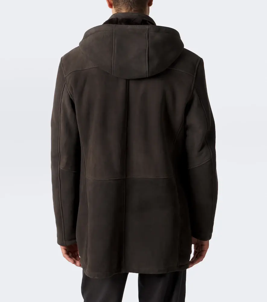 Thom Sweeney Hooded suede parka | Thumbnail 6 Thom Sweeney Hooded suede parka | Thumbnail 6