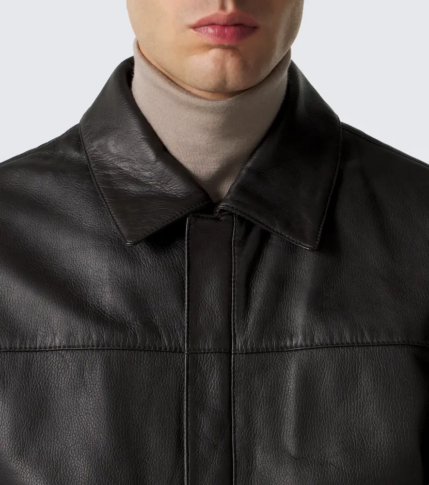 Thom Sweeney Leather jacket | Thumbnail 4 Thom Sweeney Leather jacket | Thumbnail 4