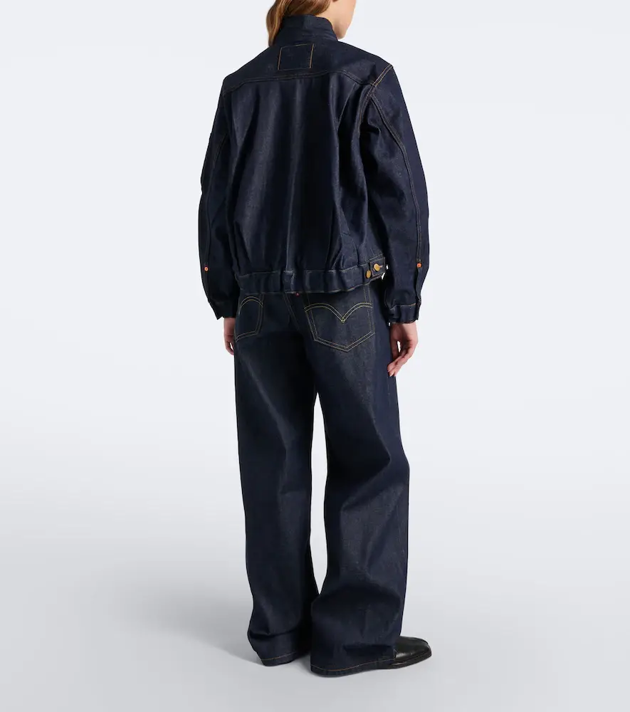 Sacai Belted wide-leg jeans | Thumbnail 3 Sacai Belted wide-leg jeans | Thumbnail 3