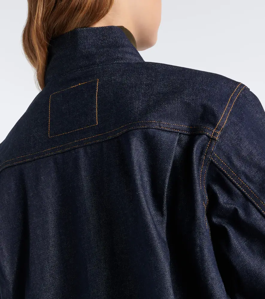 Sacai Denim bomber jacket | Thumbnail 6 Sacai Denim bomber jacket | Thumbnail 6