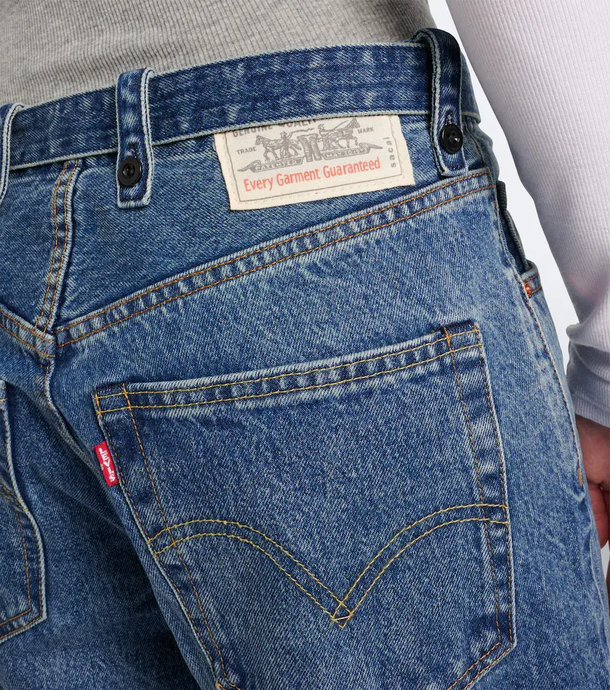 Sacai Belted wide-leg jeans | Thumbnail 4 Sacai Belted wide-leg jeans | Thumbnail 4