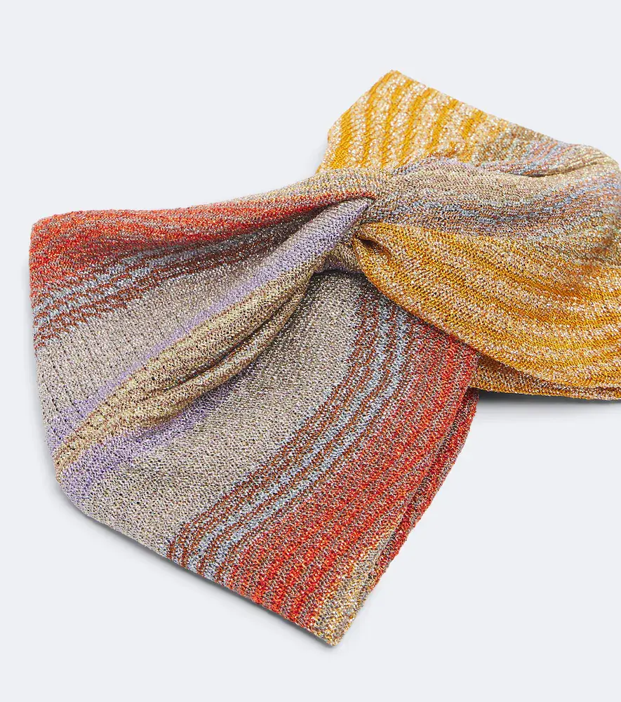 Missoni Striped lamé headband | Thumbnail 2 Missoni Striped lamé headband | Thumbnail 2