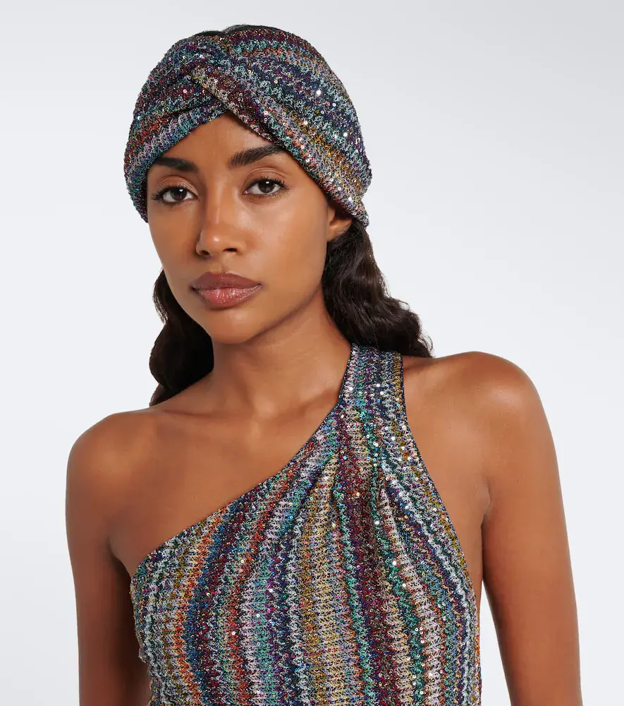 Missoni Knitted sequined headband | Thumbnail 3