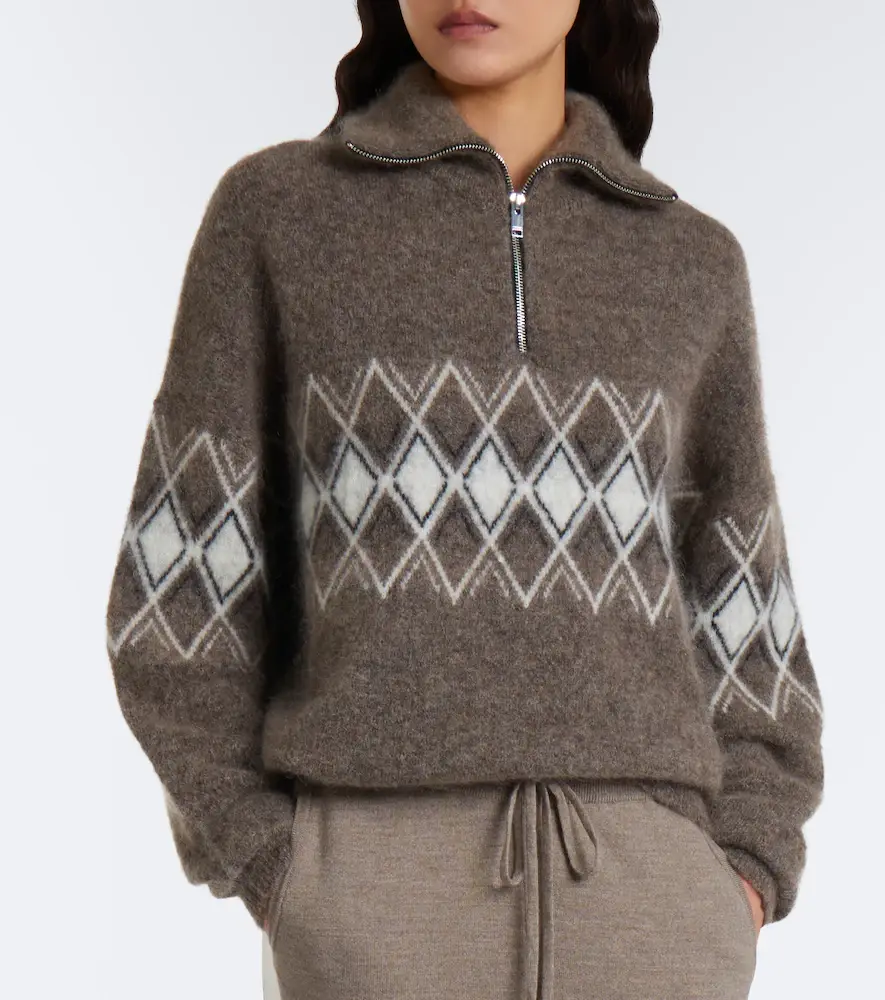 Fusalp Mireva mohair-blend half-zip sweater | Thumbnail 3 Fusalp Mireva mohair-blend half-zip sweater | Thumbnail 3