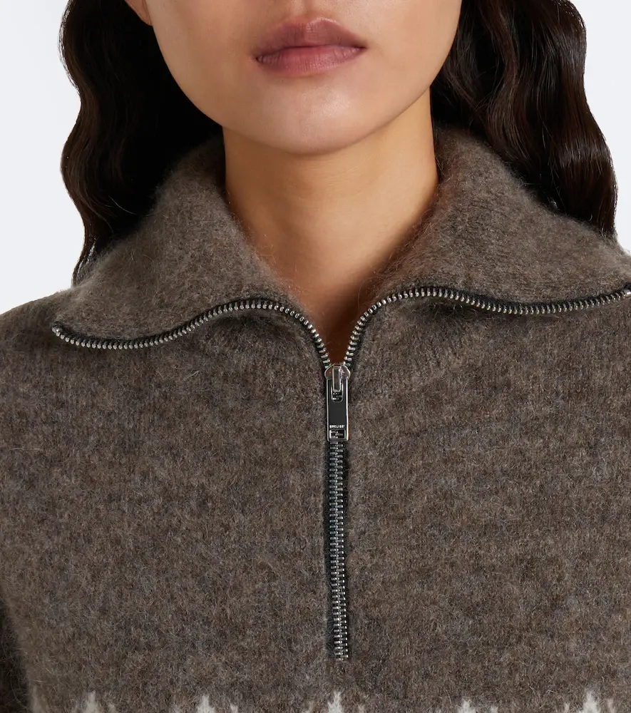Fusalp Mireva mohair-blend half-zip sweater | Thumbnail 5 Fusalp Mireva mohair-blend half-zip sweater | Thumbnail 5