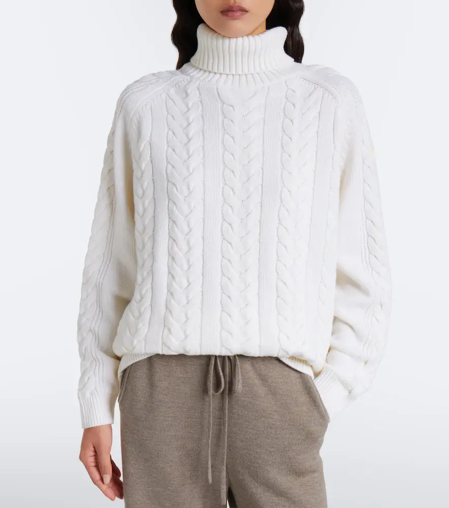Fusalp Elwena cable-knit wool and cashmere sweater | Thumbnail 4 Fusalp Elwena cable-knit wool and cashmere sweater | Thumbnail 4