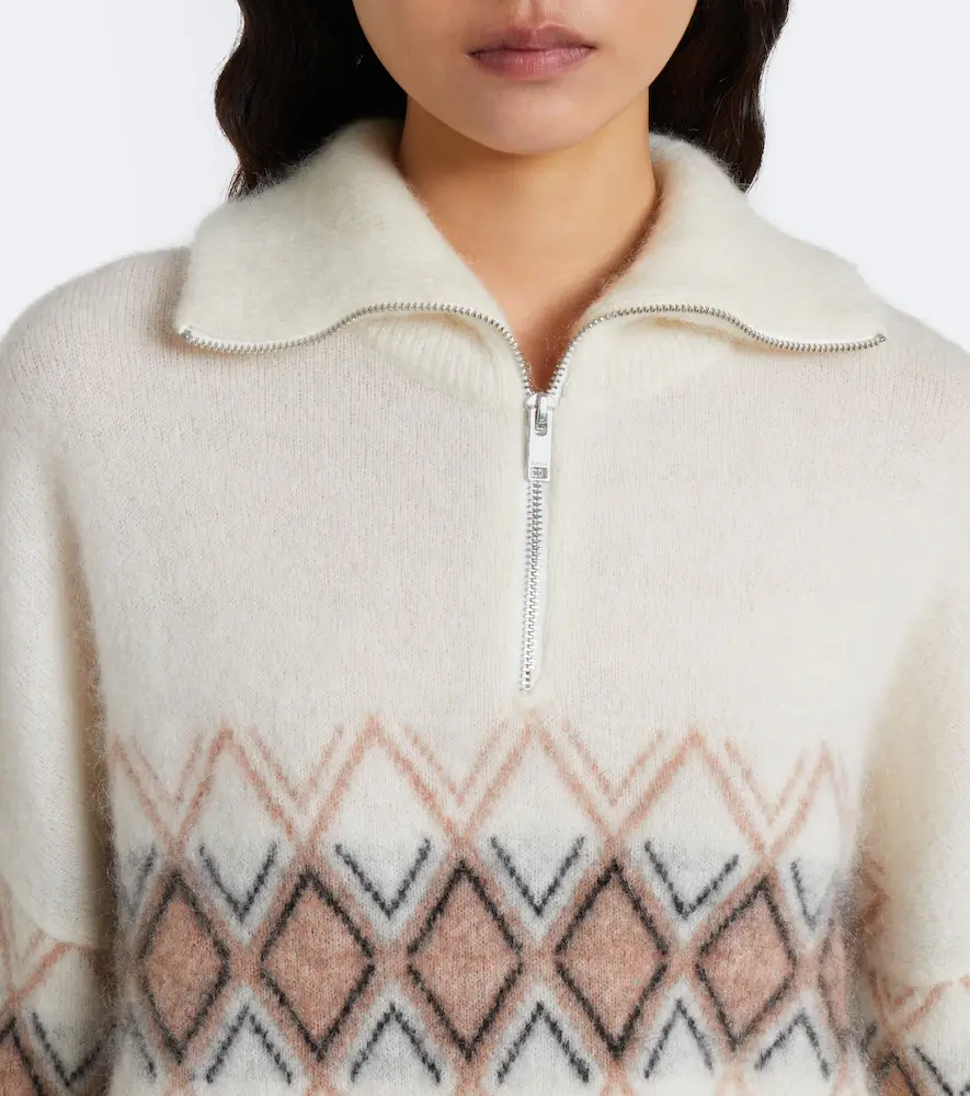 Fusalp Mireva mohair-blend half-zip sweater | Thumbnail 4 Fusalp Mireva mohair-blend half-zip sweater | Thumbnail 4