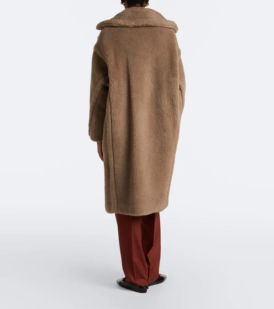 Max Mara Cashmere and silk teddy coat | Thumbnail 4 Max Mara Cashmere and silk teddy coat | Thumbnail 4