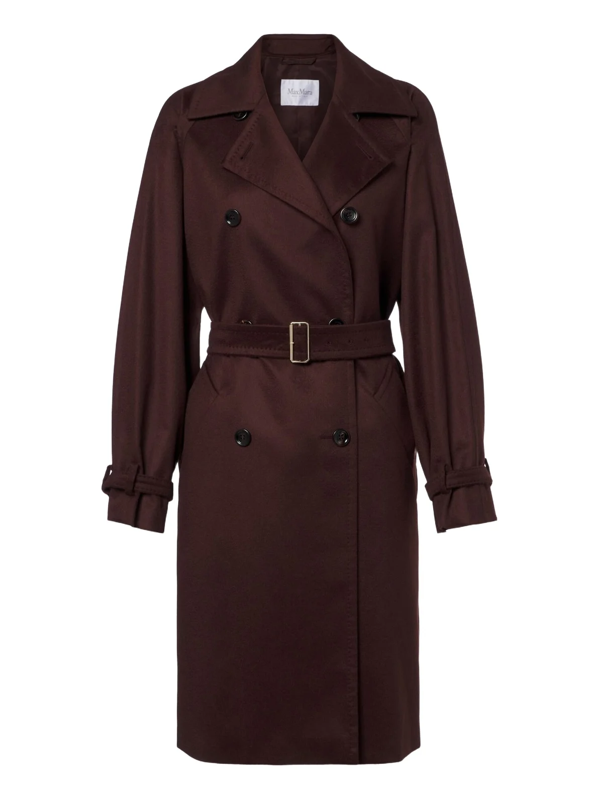 Max Mara Double-breasted cashmere trench coat