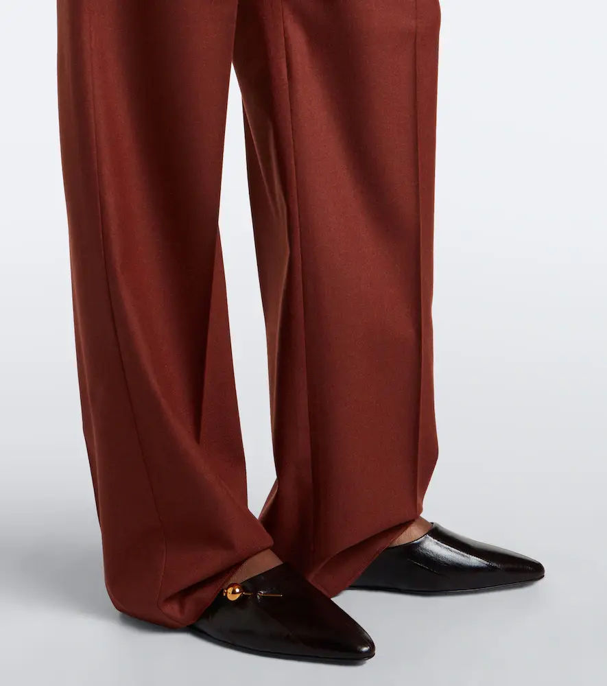 Max Mara Cashmere-blend straight pants | Thumbnail 4 Max Mara Cashmere-blend straight pants | Thumbnail 4